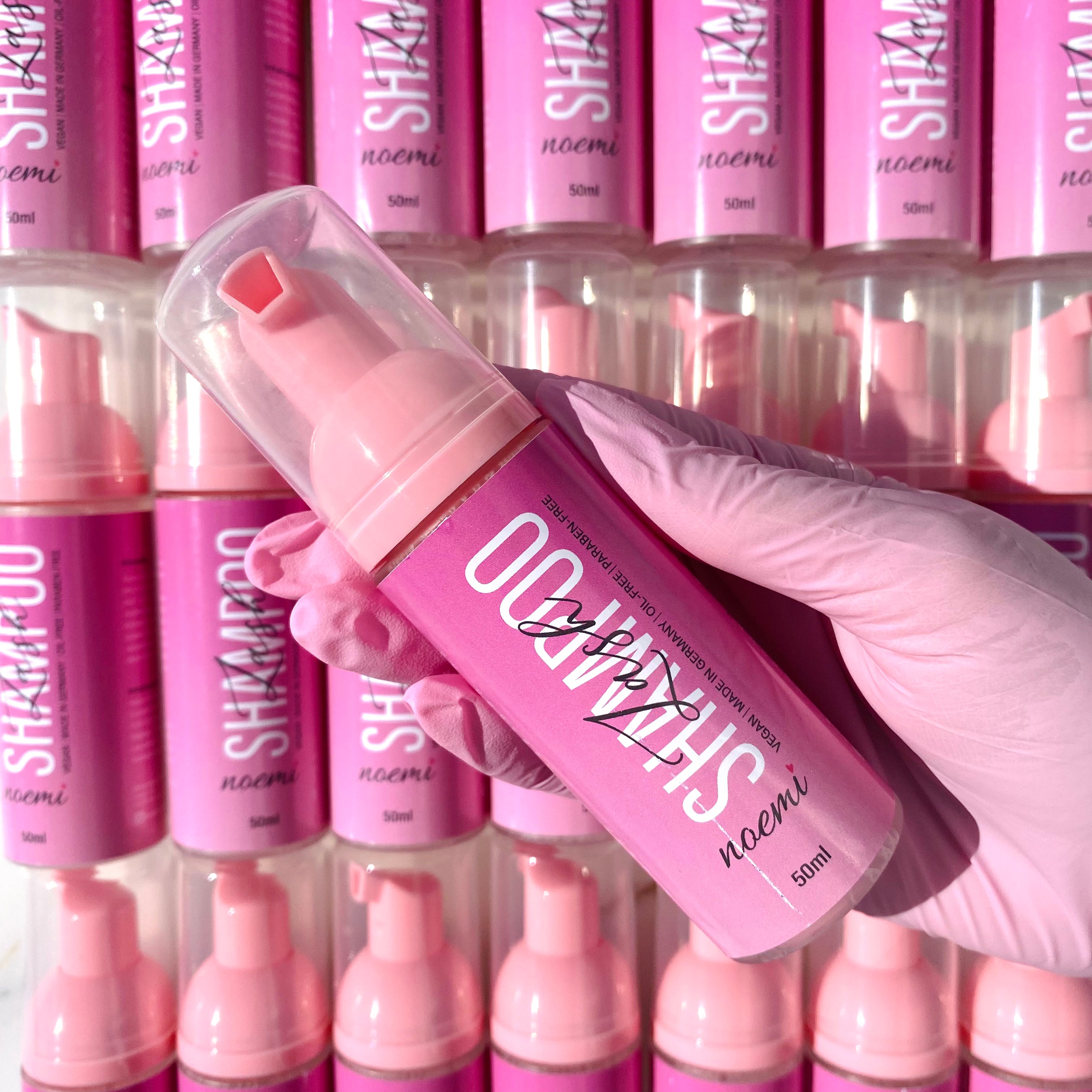 Pink Shampoo Extension Wimpern 50ml NOEMI