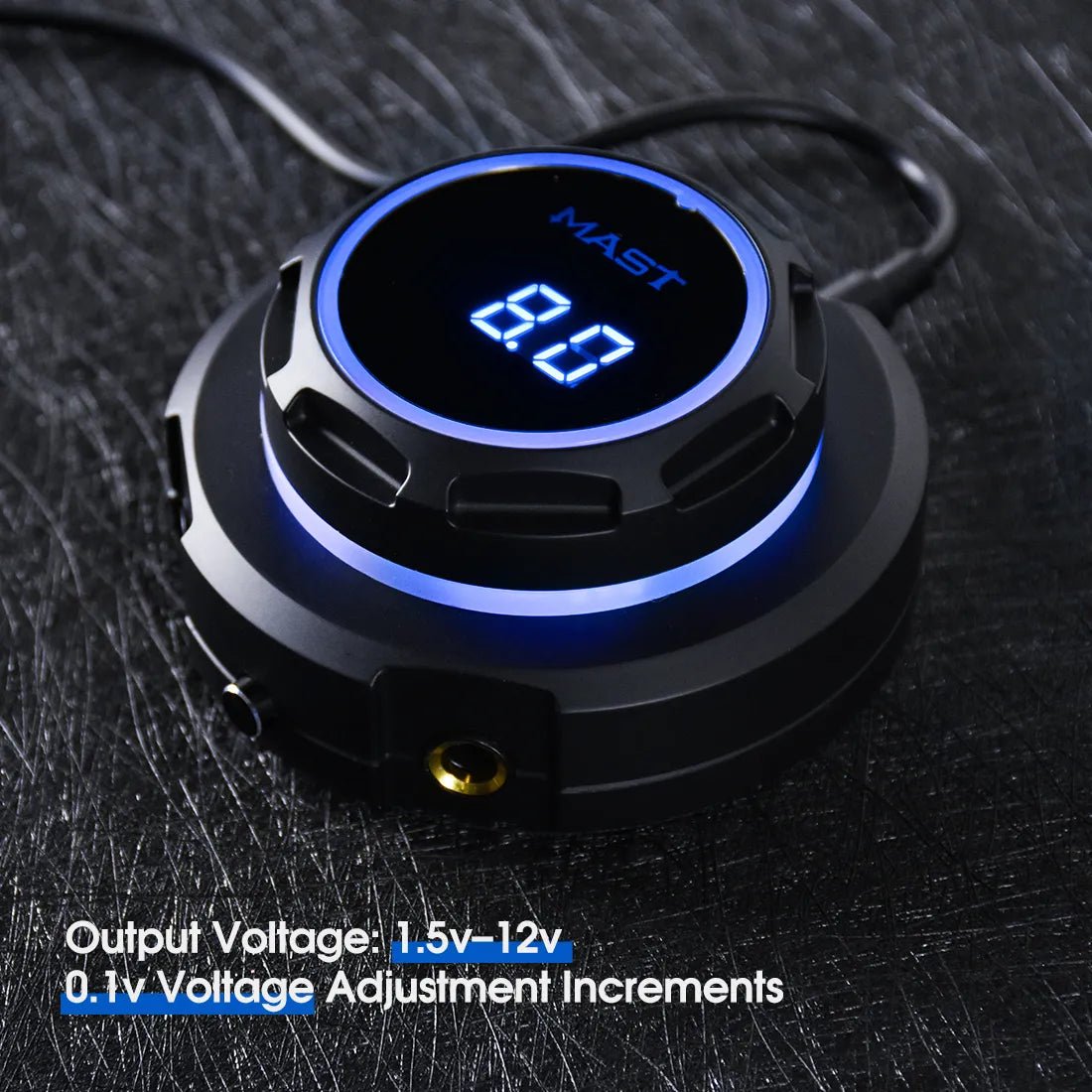 Alimentatore per Tatuaggi Dragonhawk Mast Halo con Doppia Modalità di Avvio per Macchine per Tatuaggi - mrpmu