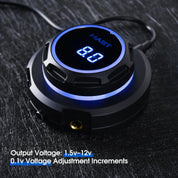 Alimentatore per Tatuaggi Dragonhawk Mast Halo con Doppia Modalità di Avvio per Macchine per Tatuaggi - mrpmu