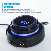 Alimentatore per Tatuaggi Dragonhawk Mast Halo con Doppia Modalità di Avvio per Macchine per Tatuaggi - mrpmu