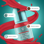 Aqua Pink Blush PMU pigment 10ml - Mr.PMU