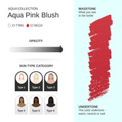 Aqua Pink Blush PMU pigment 10ml - Mr.PMU