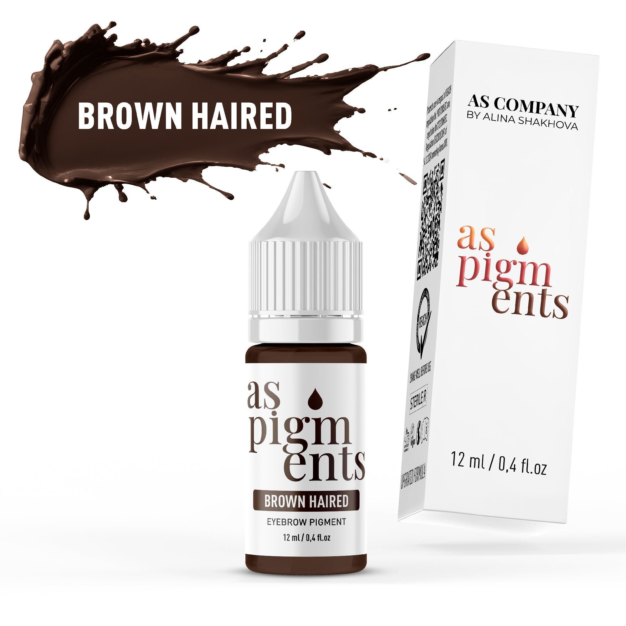 AS Pigments - BROWN HAIRED Brow Pigment - mrpmu