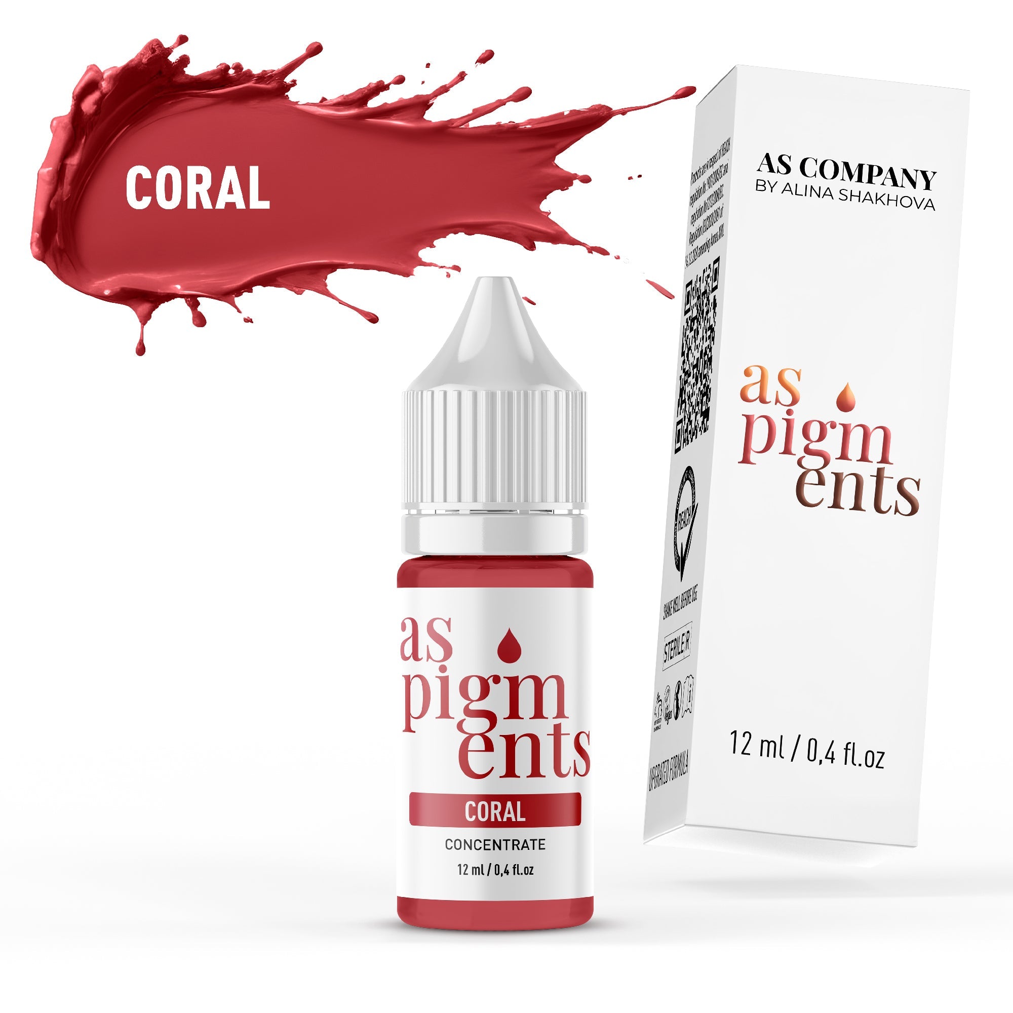 AS Pigments - Concentrate CORAL Lip Pigment - mrpmu