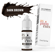 AS Pigments - DARK BROWN Brow Pigment - mrpmu