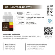 AS Pigments - EYEBROW SET HAIR STROKES HYBRID ORGANIC - BASED 6 ml - Mr.PMU