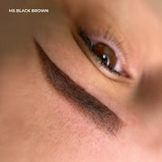 AS Pigments - M5 BLACK BROWN mineral eyebrow pigment (OPIUM LIGHT) - mrpmu