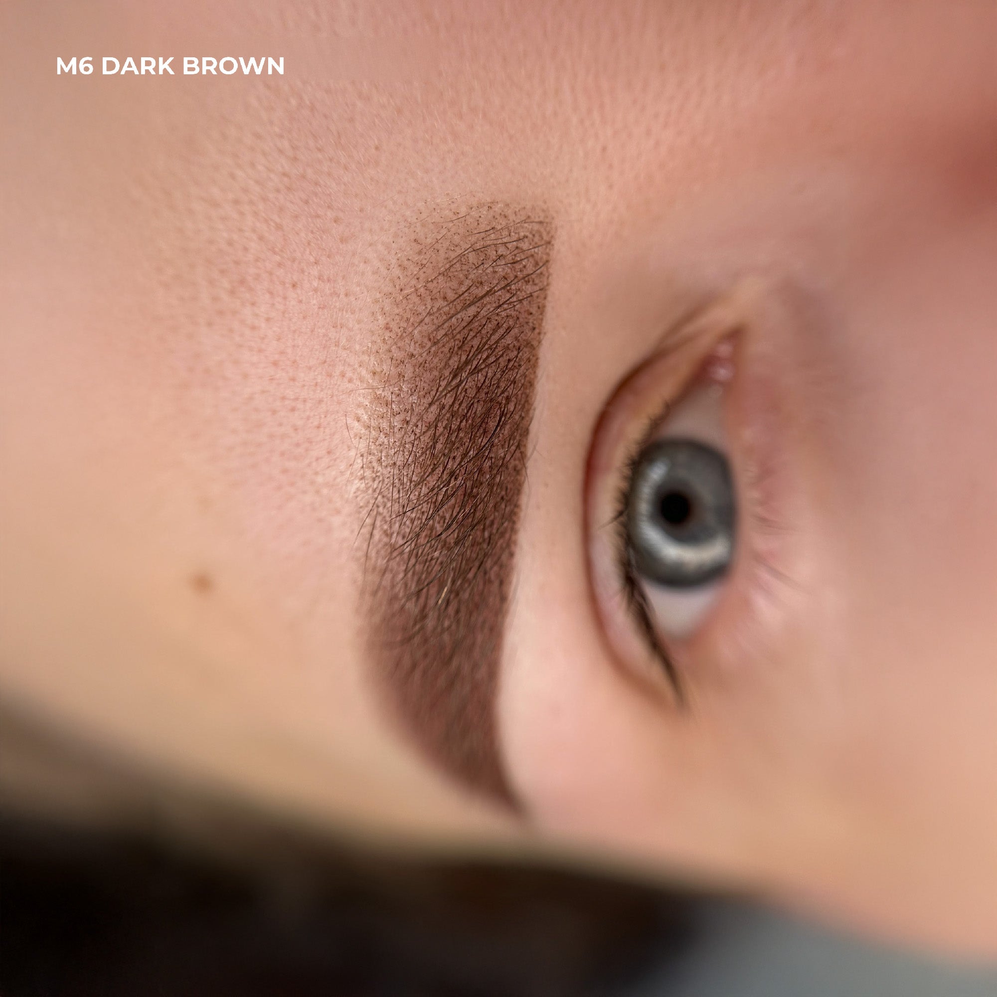 AS Pigments - M6 DARK BROWN mineral eyebrow pigment (OPIUM LIGHT) - mrpmu