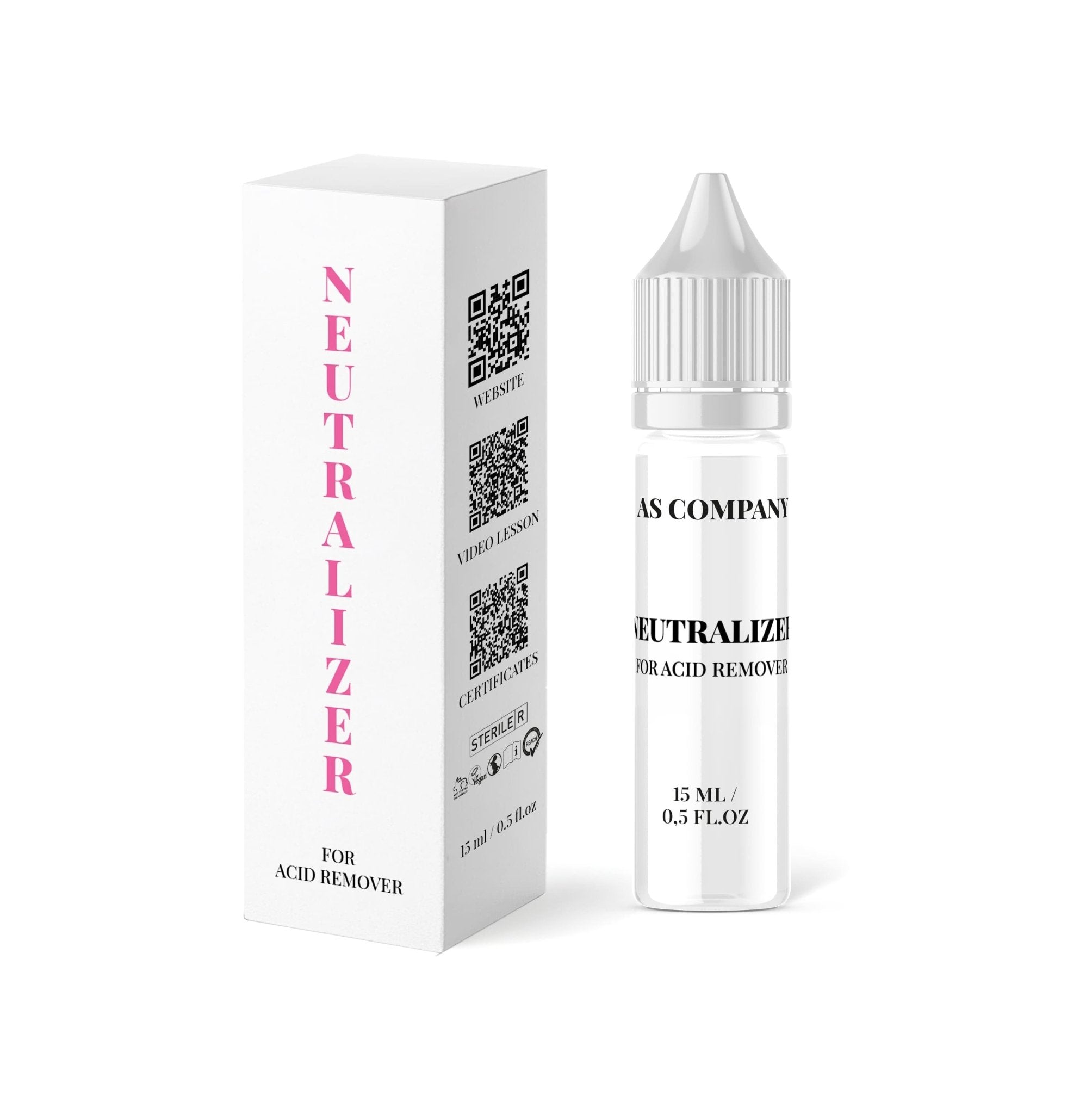 AS Pigments - Neutralizer (ACID REMOVER), 15ml - Mr.PMU