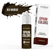 AS Pigments - OPIUM COLORS B3 HORSE brow pigment - mrpmu