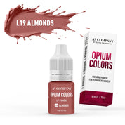 AS Pigments OPIUM COLORS - L19 ALMONDS lip pigment - mrpmu