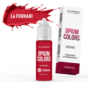 AS Pigments OPIUM COLORS - L6 FERRARI ORGANIC lip pigment - mrpmu
