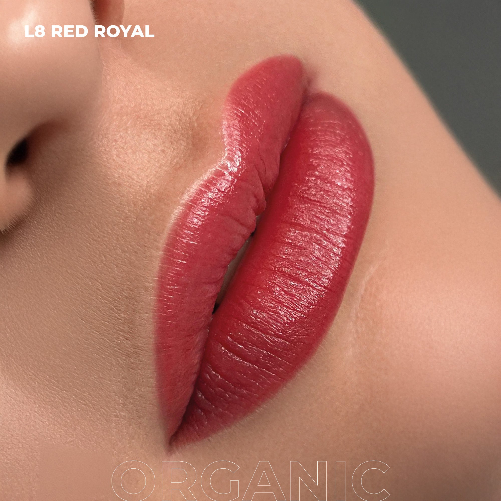 AS Pigments - OPIUM COLORS L8 RED ROYAL ORGANIC lip pigment - mrpmu