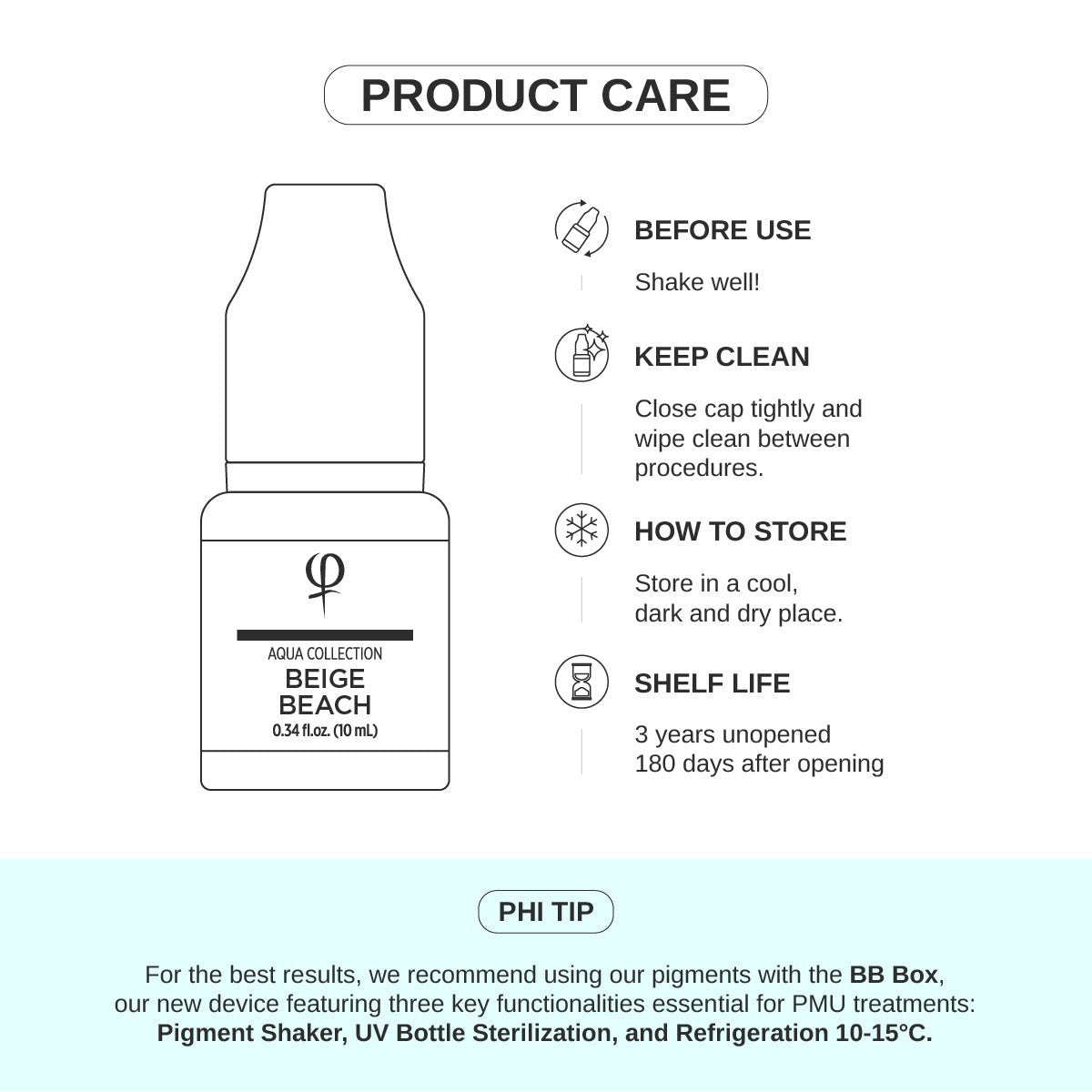 Beige Beach PMU Pigment 10ml - Mr.PMU