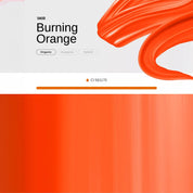 Burning Orange PMU Mix Shader Pigment 10ml - mrpmu