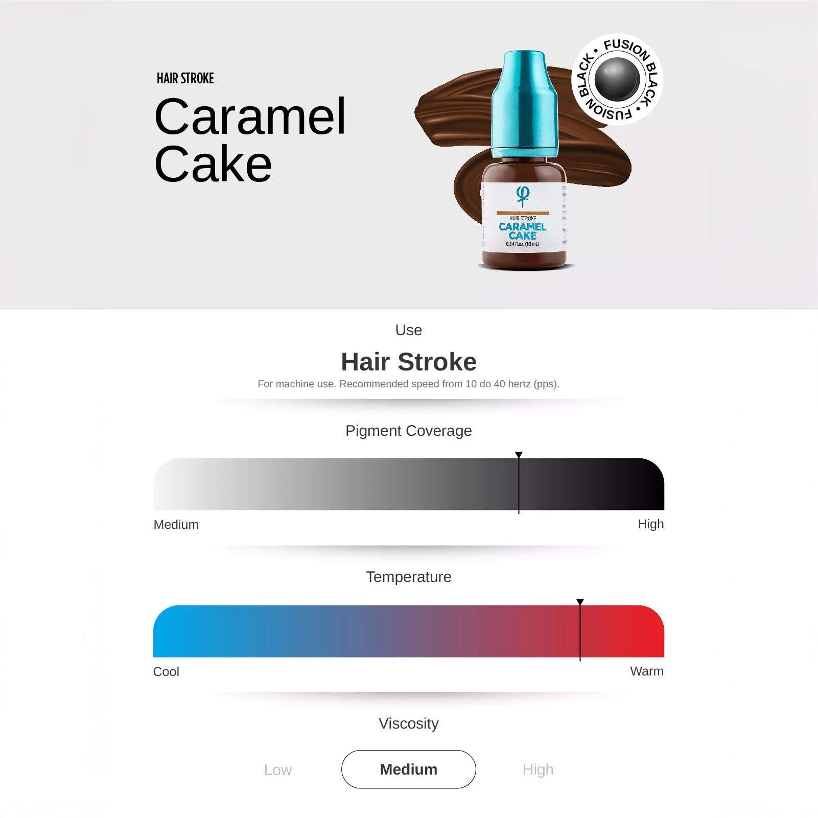 Caramel Cake PMU Hair Stroke Pigment 10ml - mrpmu