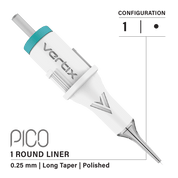 Confezione da 20 cartucce Vertix Pico Round Liner Long Taper - mrpmu