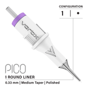Confezione da 20 cartucce Vertix Pico Round Liner Medium Taper - mrpmu