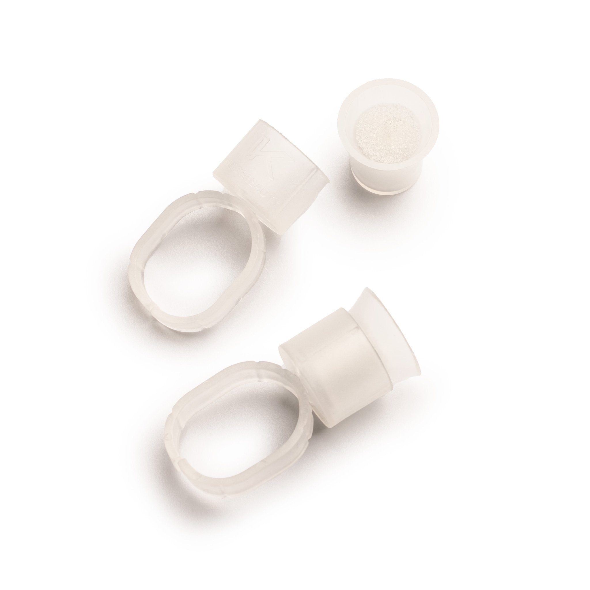 Confezione da 50 anelli porta pigmenti per dita - mrpmu