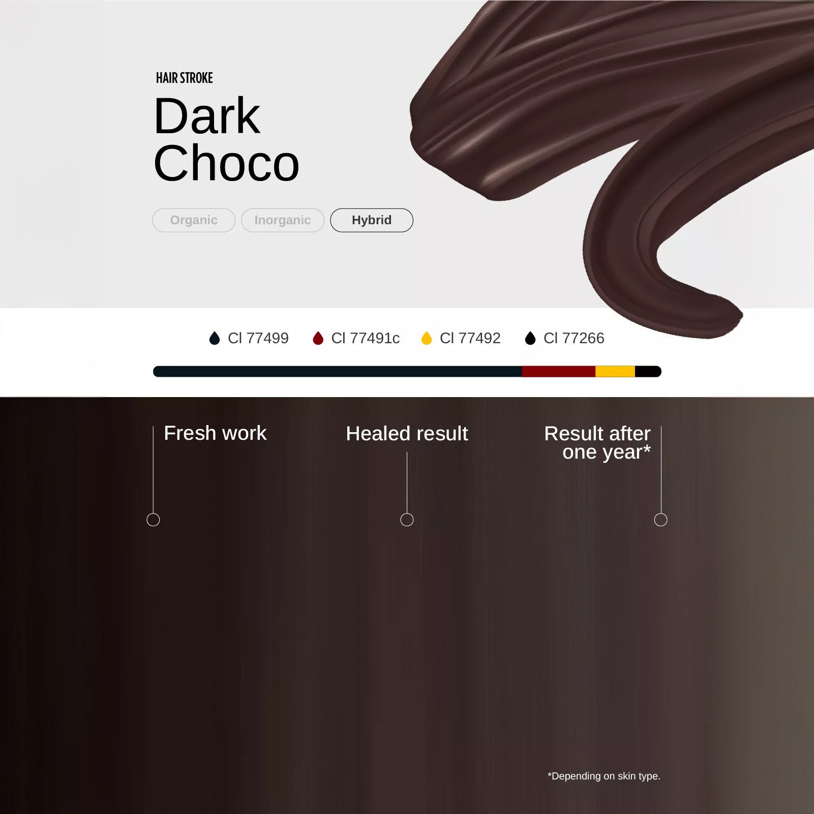 Dark Choco PMU Hair Stroke Pigment 10ml - mrpmu