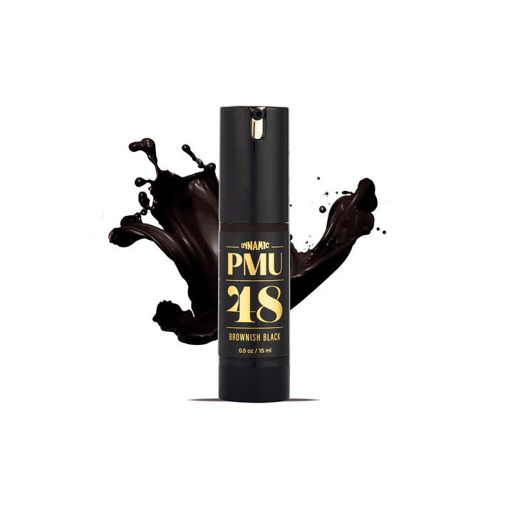 Dynamic Pigmenti PMU - 48 Brownish Black 15ml - Mr.PMU