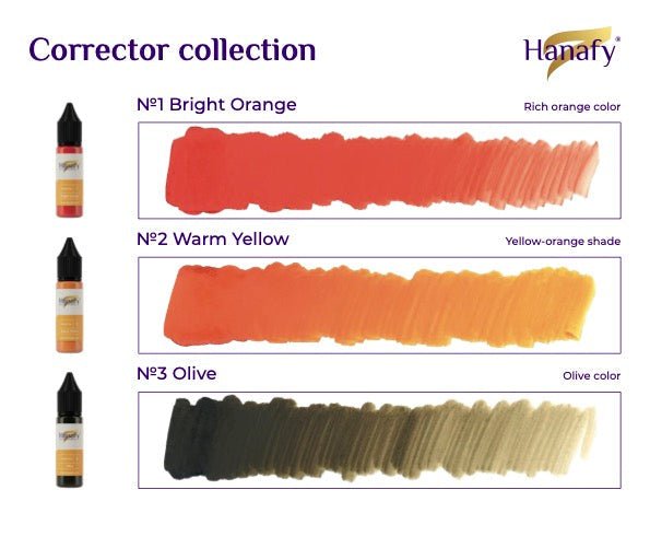 Hanafy - Corrector N3 Olive - Mr.PMU