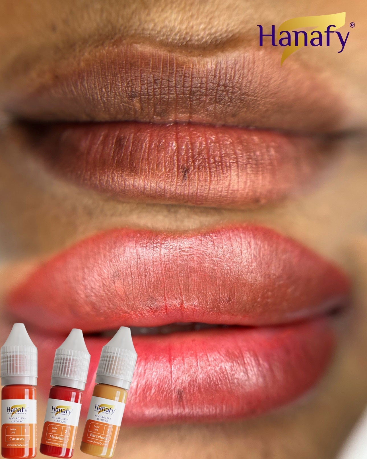 Hanafy - Dark Lips N.3 BARCELONA 10ml - Mr.PMU