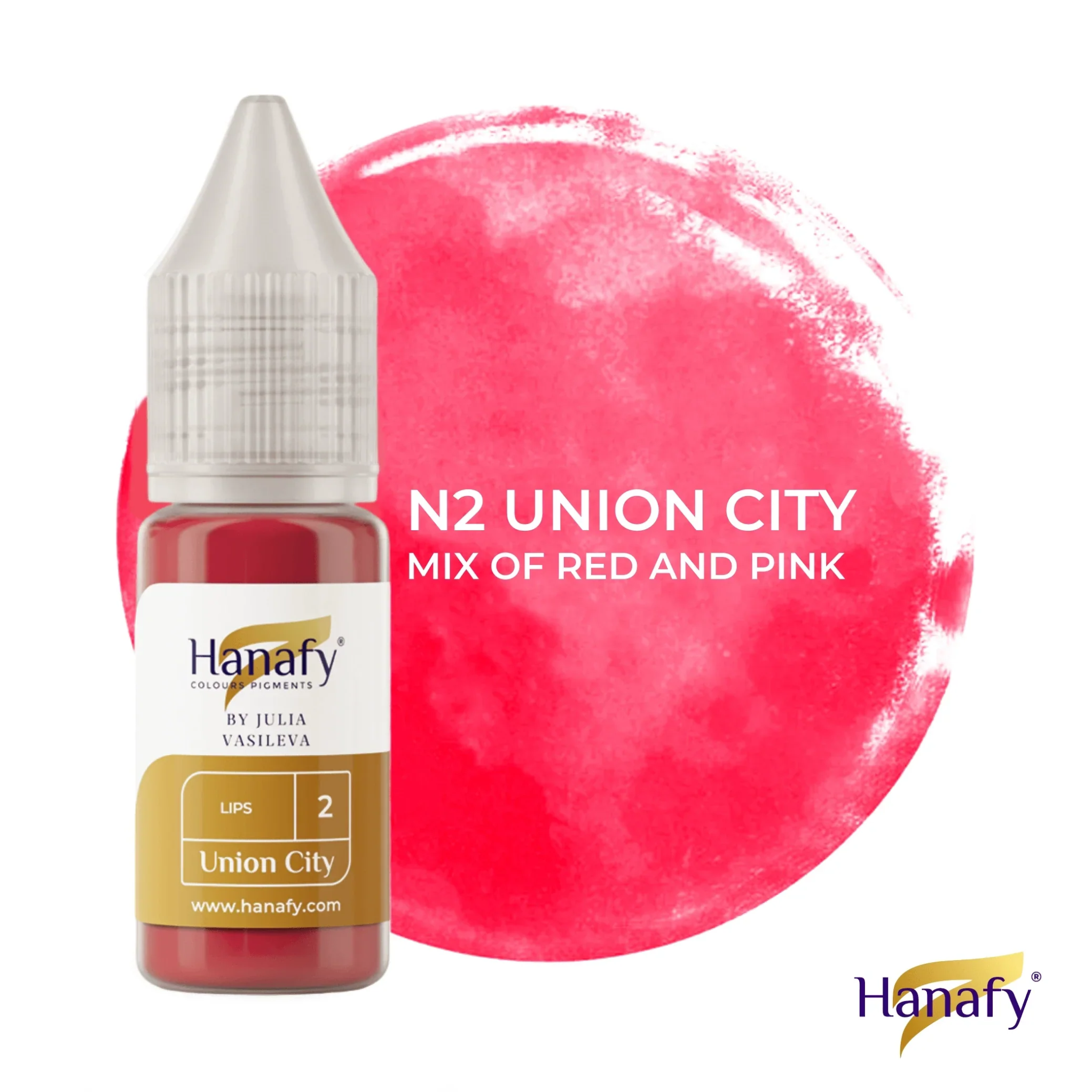 Hanafy - Lip Pigment №2 Union City - Mr.PMU