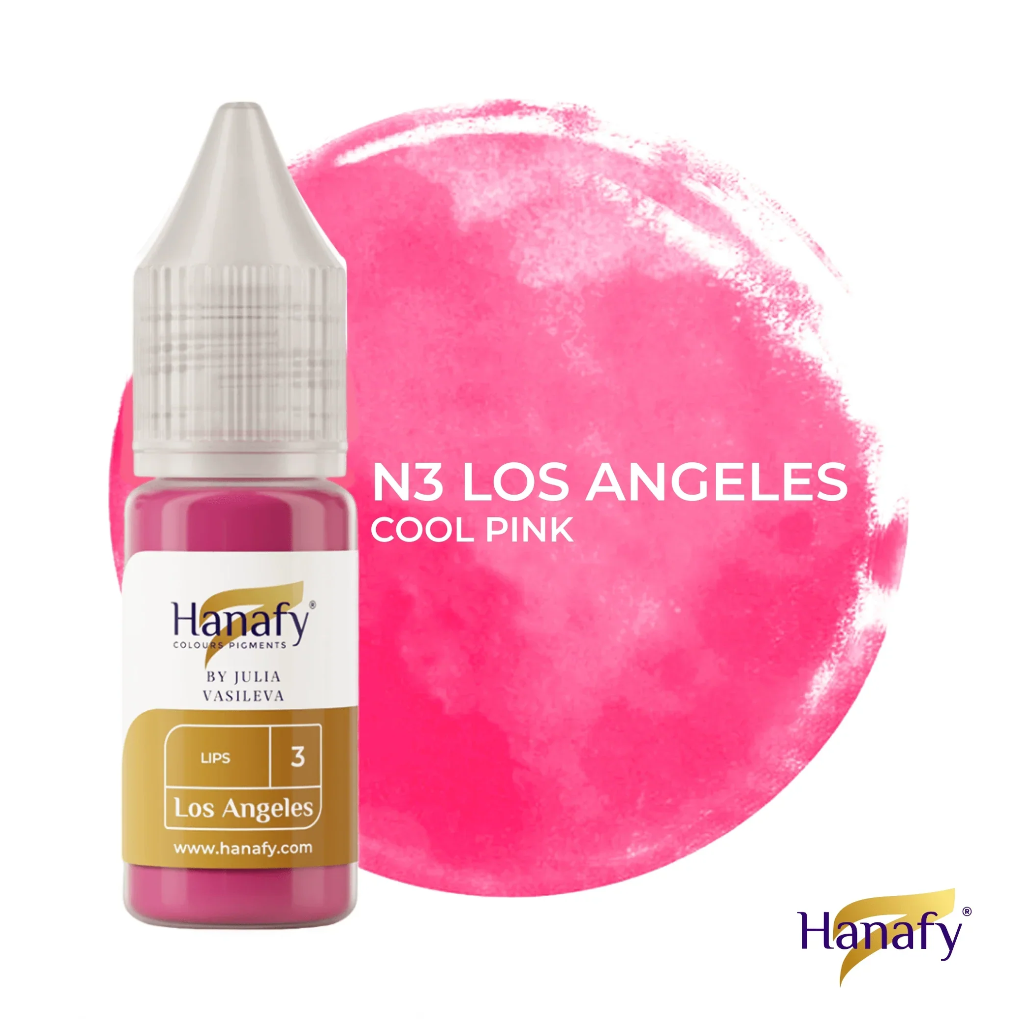 Hanafy - Lip Pigment №3 Los Angeles - Mr.PMU