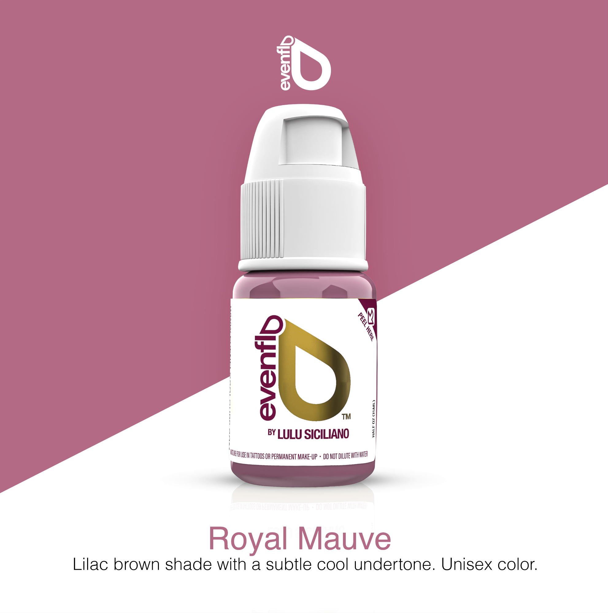 Perma Blend Luxe Evenflo PMU Ink - Royal Mauve 15ml - mrpmu