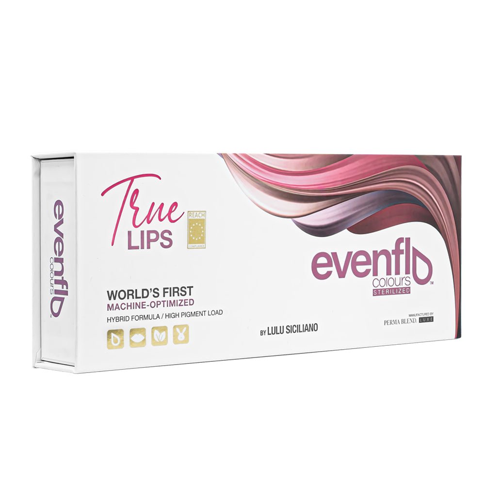 Perma Blend Luxe Evenflo PMU Ink - True Lips Set - Complete Set - 6x15ml - mrpmu