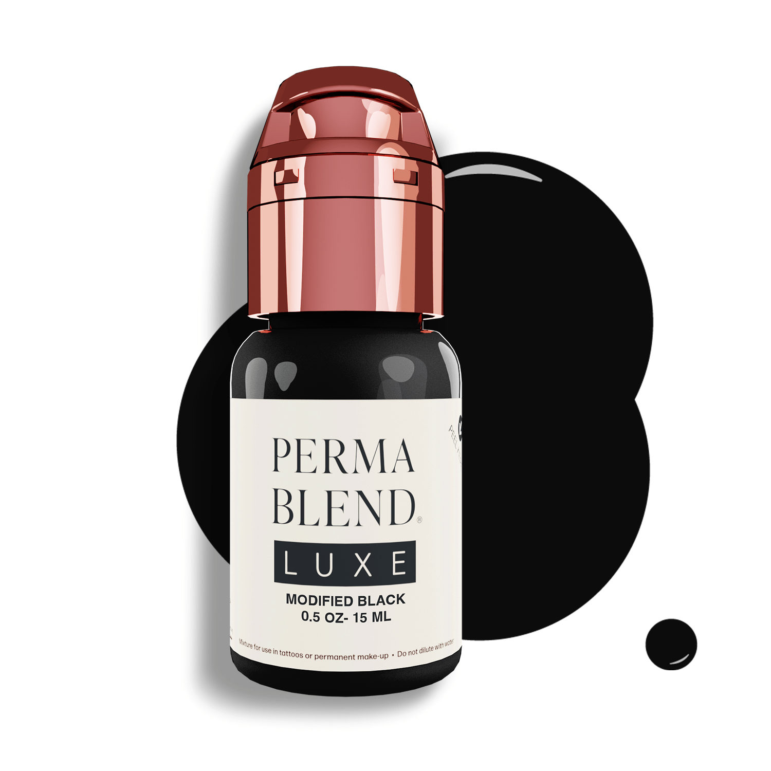 Perma Blend Luxe PMU Ink - Modified Black 15ml - mrpmu