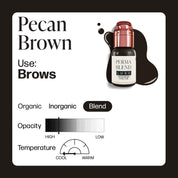 Perma Blend Luxe PMU Ink - Pecan Brown 15ml - mrpmu