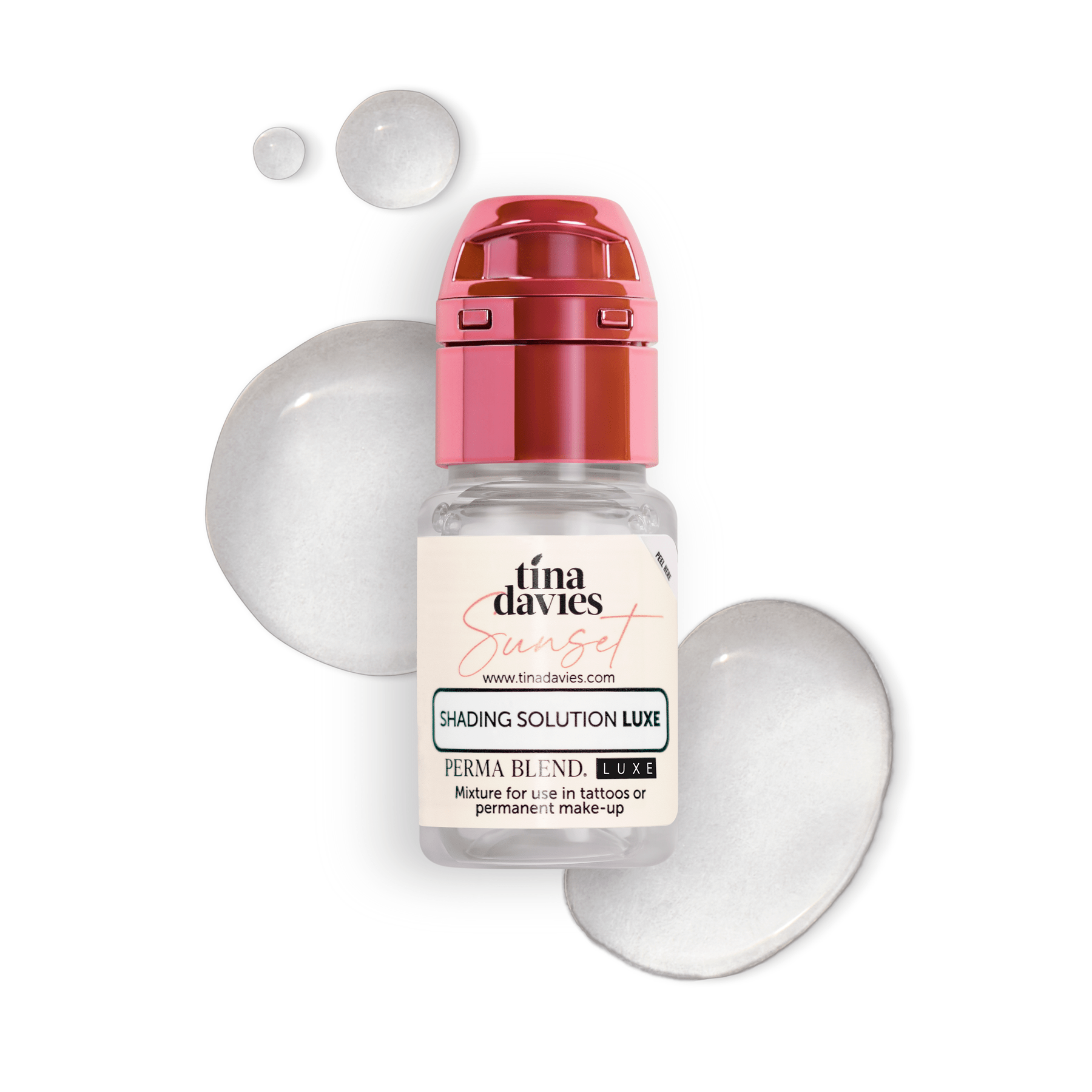 Perma Blend Luxe PMU Ink - Tina Davies Sunset Brow Collection - Complete Set - 4x15ml - mrpmu