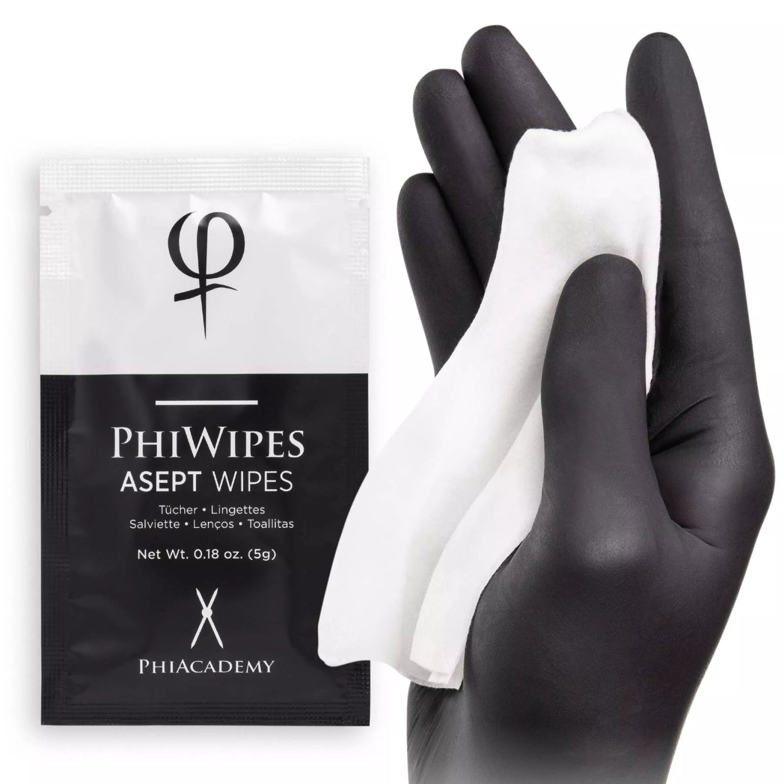 Phi Wipes Asept 50 Stück