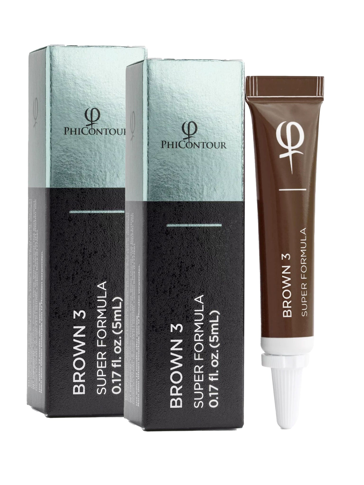 PhiContour BROWN 3 SUPER Pigment 5ml - 2pcs - Mr.PMU