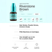 Riverstone Brown PMU Pigment 10ml - Mr.PMU
