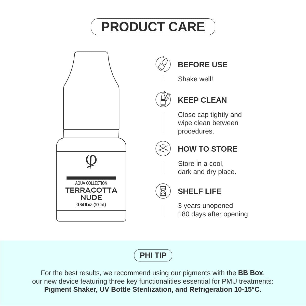 Terracotta Nude PMU pigment 10ml - Mr.PMU