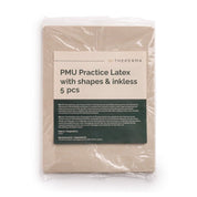 The Perma - PMU Practising Latex printed shape and outlines & inkless - 5pcs - mrpmu