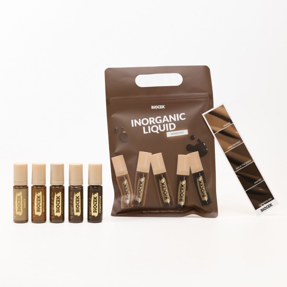 BIOTEK - Anorganisches LIQUID Brow Kit (NEU) - Mr.PMU