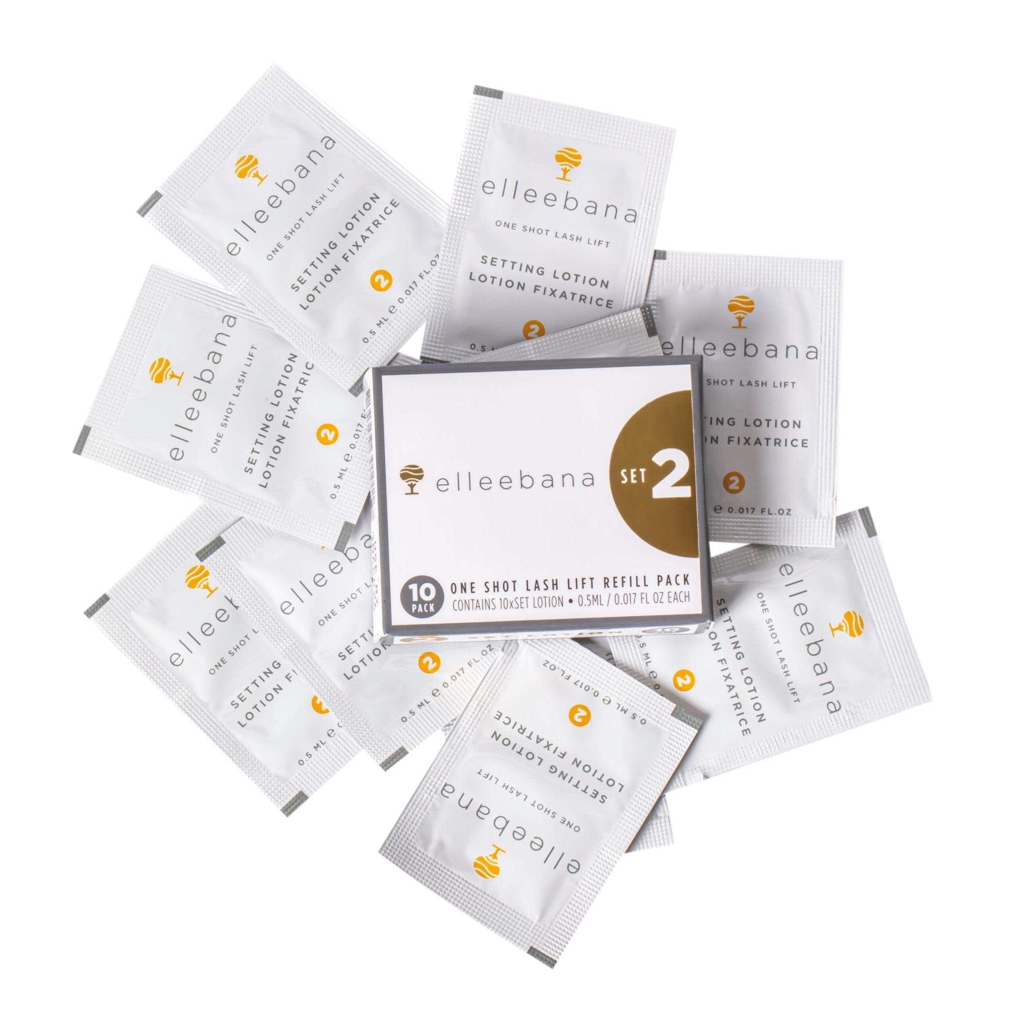 Elleebana one shot lotions SET Nr.2 NUR (10er Pack) - Mr.PMU