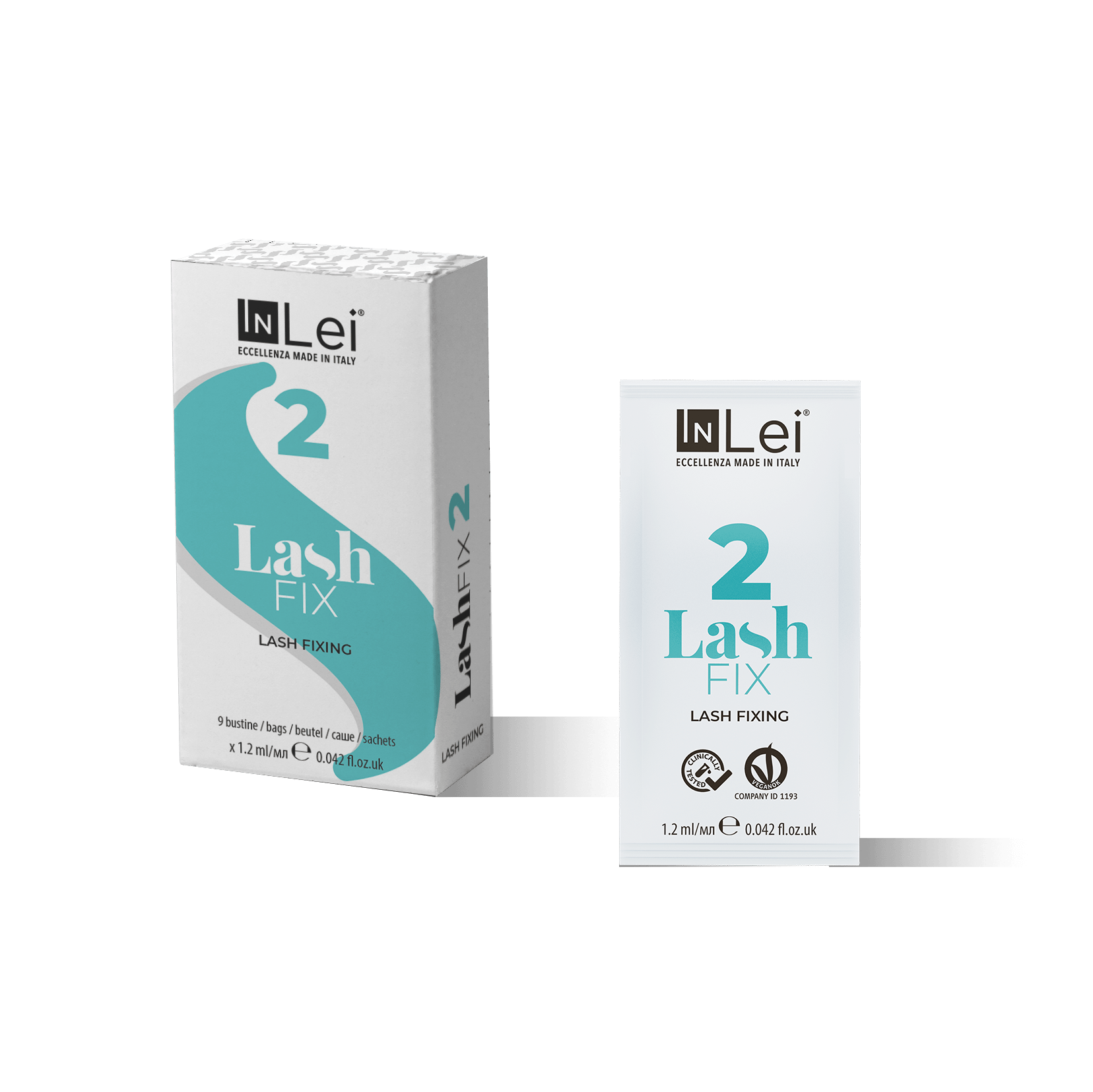 LASH FIX 2 MONODOSE Fixierung für Wimpern 9 x 1,2ml - Mr.PMU