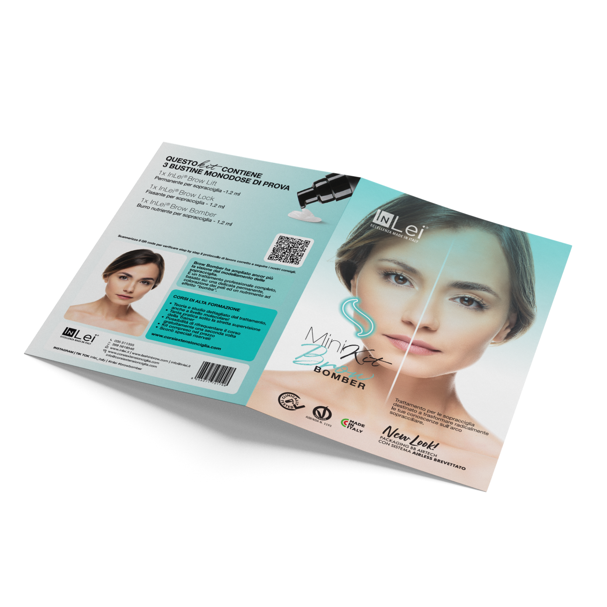 MINI KIT BROW BOMBER Augenbrauenlaminierung 3 x 1,2ml - Mr.PMU