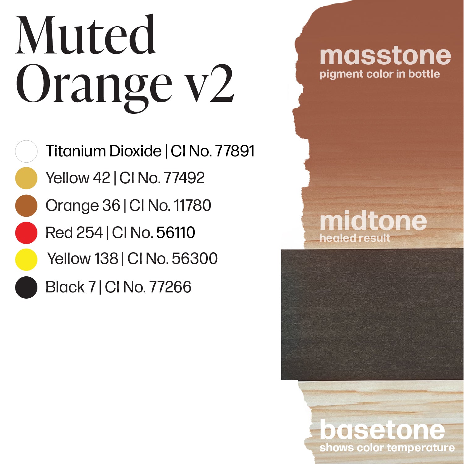 Perma Blend Luxe PMU Ink - Gedämpftes Orange 15ml 