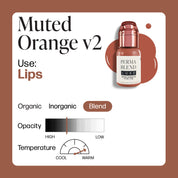 Perma Blend Luxe PMU Ink - Gedämpftes Orange 15ml 