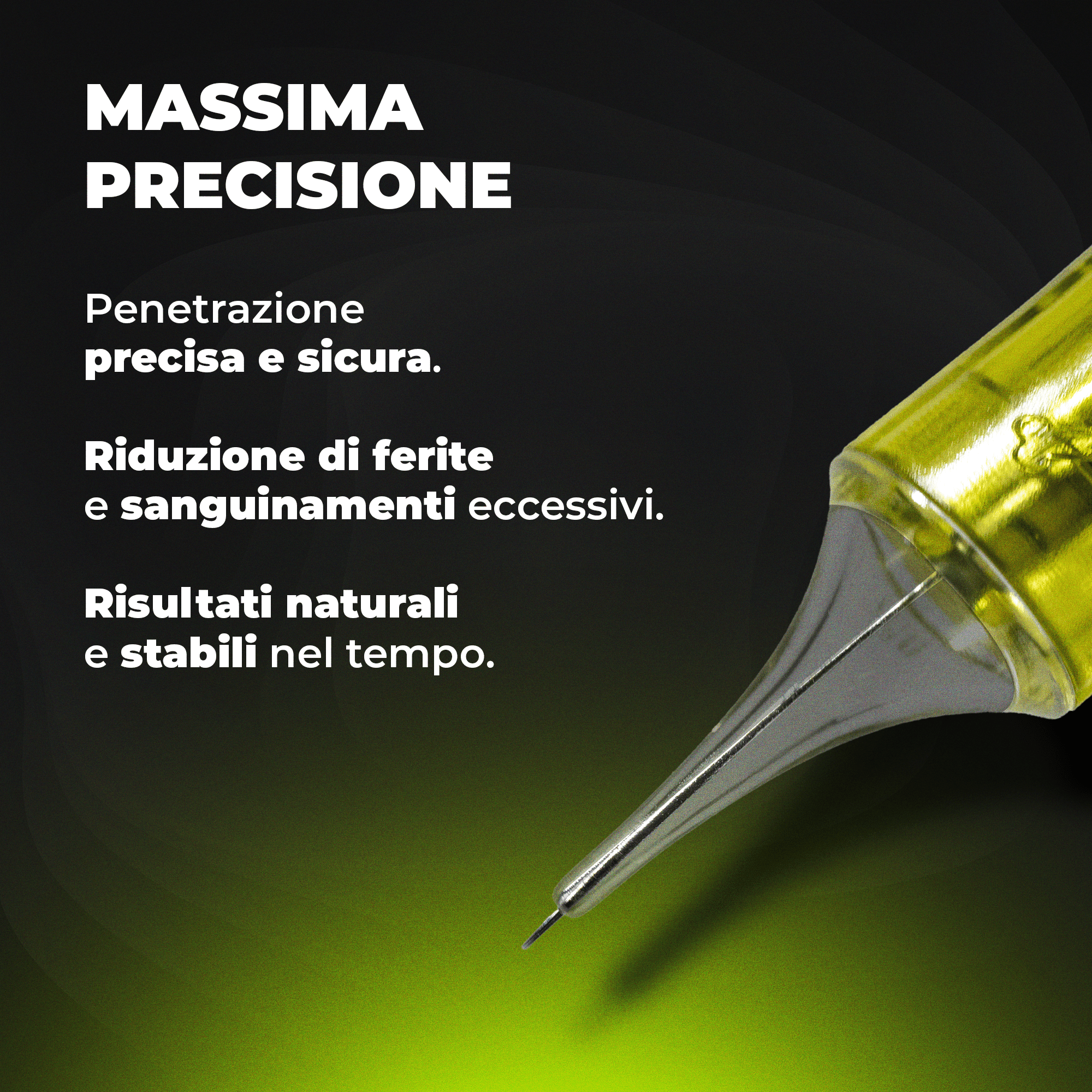 The Crown Killer – Professionelle Mikropigmentierungs-/PMU-Nadeln 0803RL 0,25mm (20 Stk) - Mr.PMU