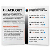 AS PIGMENTS - Black Out SMP Set 15 ml - Mr.PMU