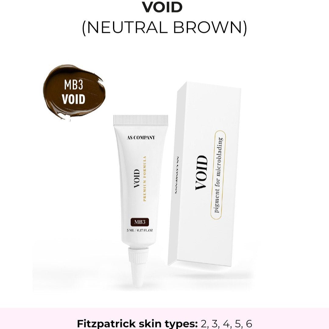 AS Pigments - MB3 VOID (Microblading Pigment), 5ml - Mr.PMU