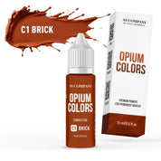 AS Pigments - OPIUM COLORS C1 BRICK Augenbrauenkorrektor - mrpmu