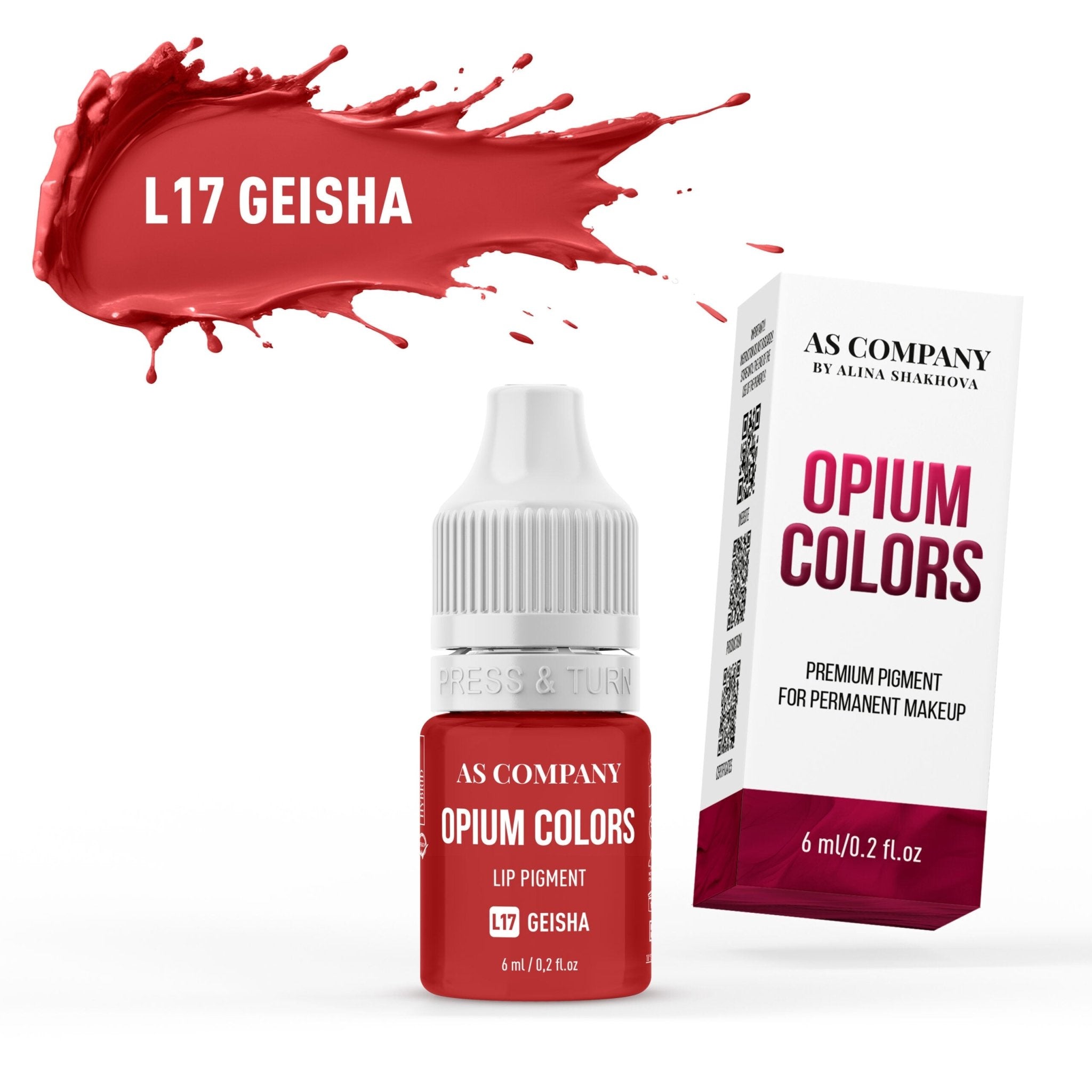 AS Pigments - OPIUM COLORS - L17 GEISHA Lippenpigment - mrpmu